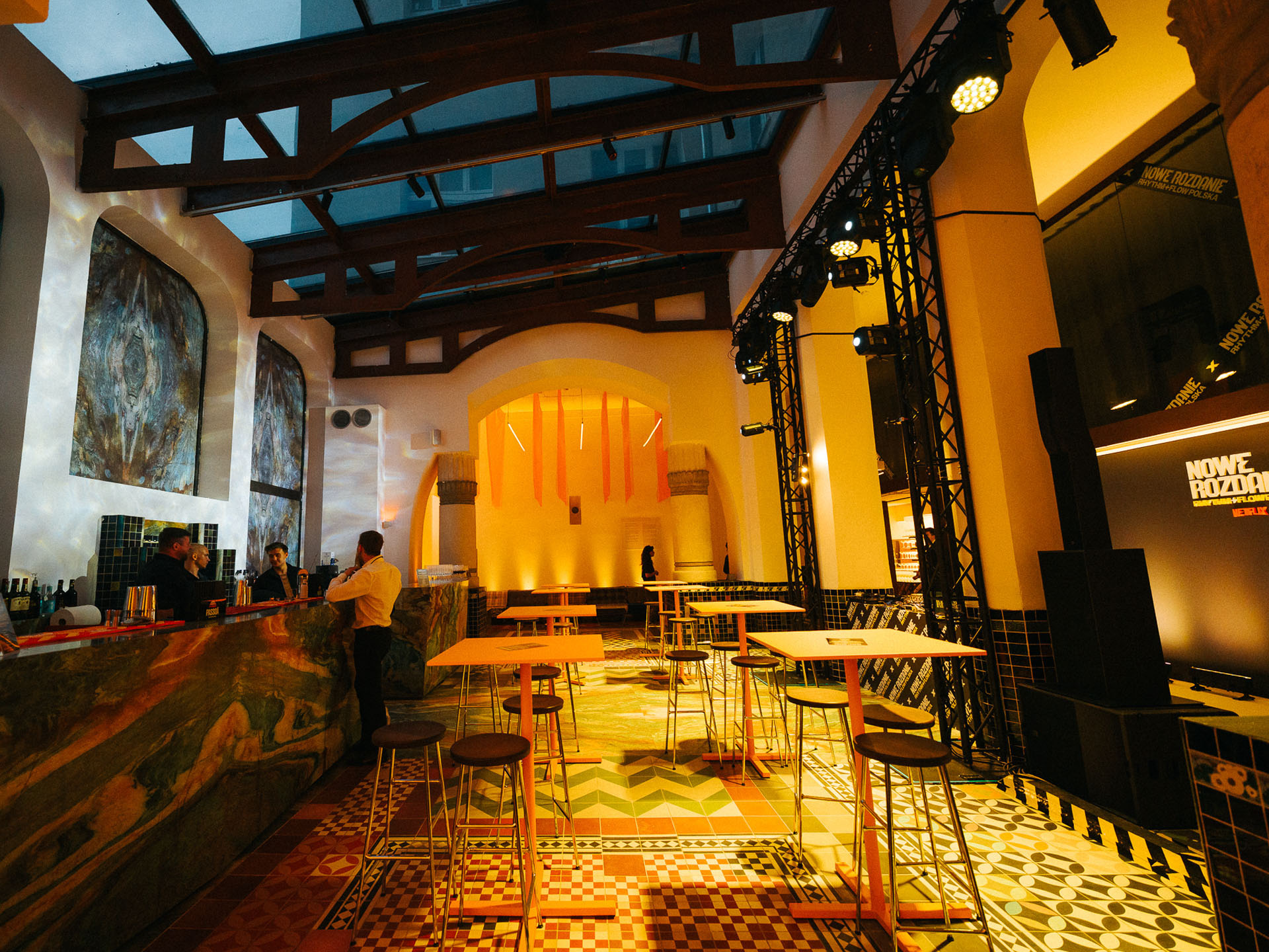 Przestrzeń Messalka Events - 750 m² zabytkowej łaźni na 4 poziomach, Krakowskie Przedmieście, Warszawa