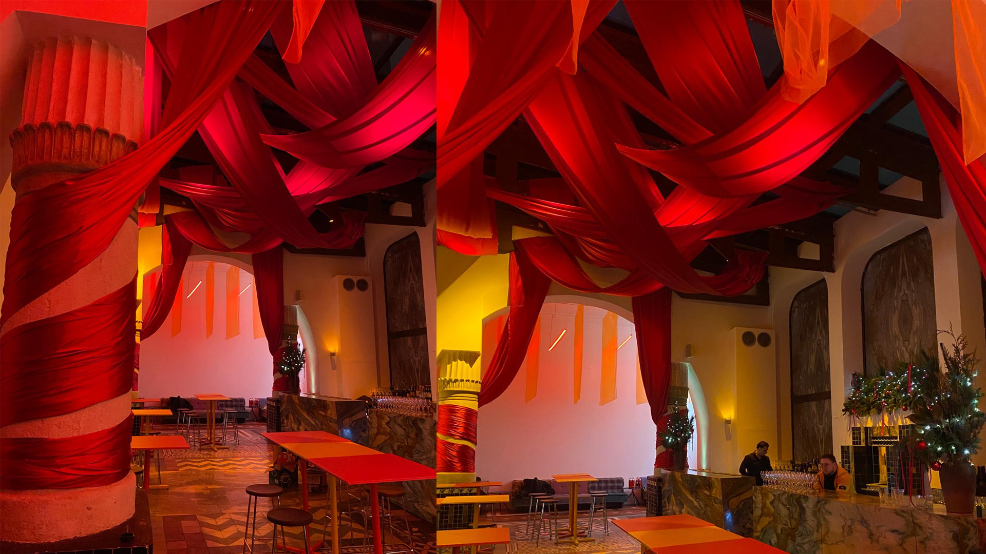 Wigilia firmowa w Messalka Events - eleganckie dekoracje świąteczne, Warszawa